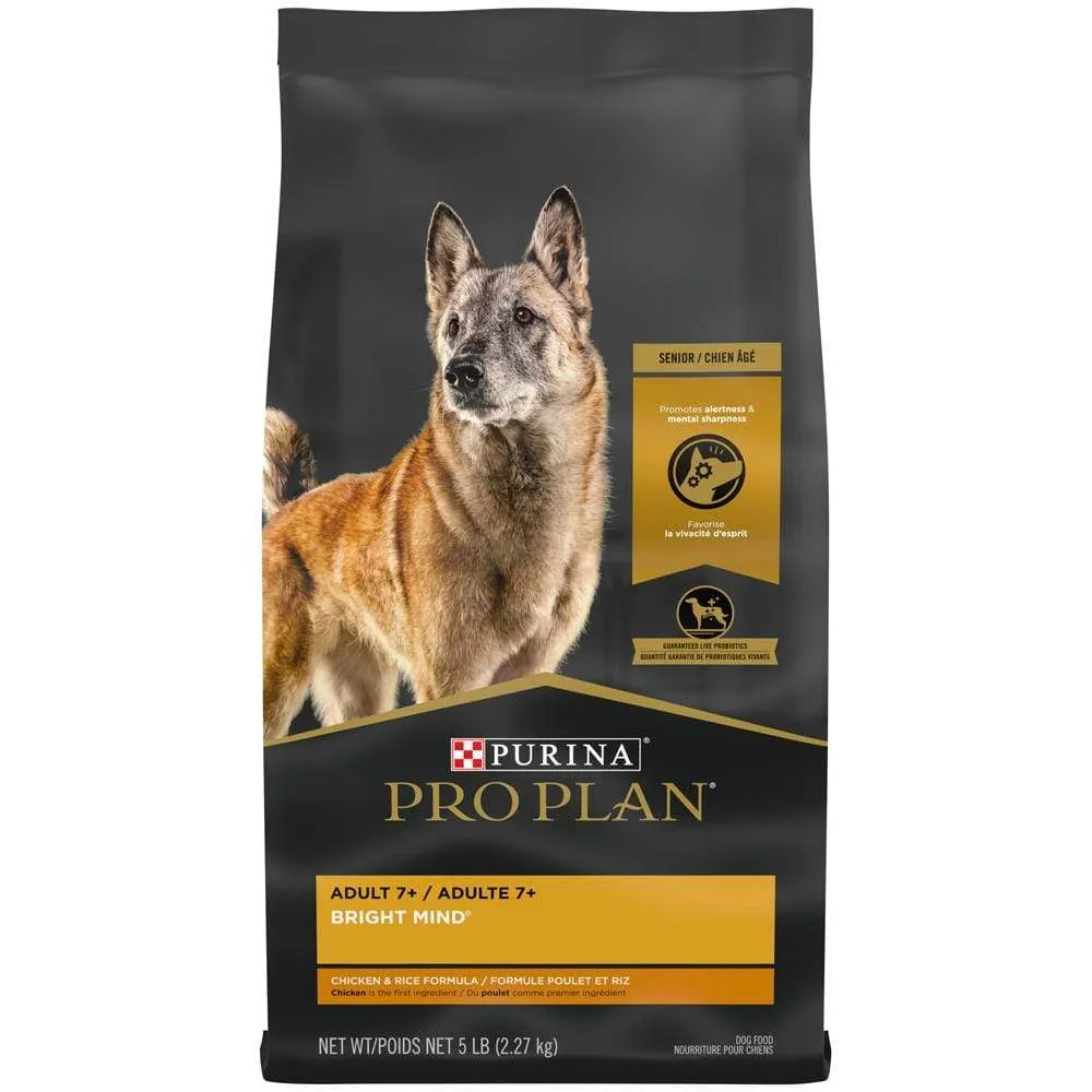 Purina Pro Plan Bright Mind Adult 7  Chicken & Rice Formula Dry Dog Food