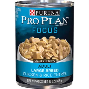 Purina Pro Plan Large Breed Adult Chicken & Rice Entre Canned Dog Food