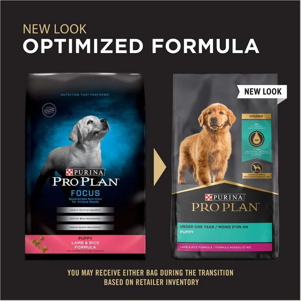 Purina Pro Plan Puppy Lamb & Rice Formula Dry Dog Food