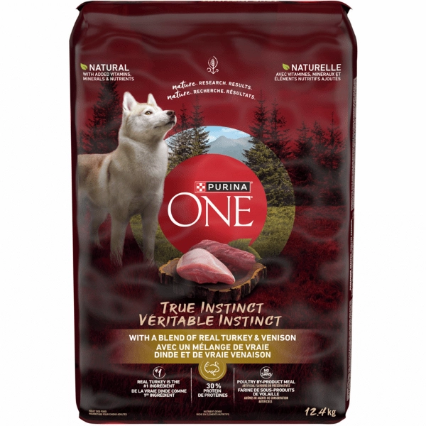 Purina ONE True Instinct Blend of Real Turkey & Venison Dry Dog Food