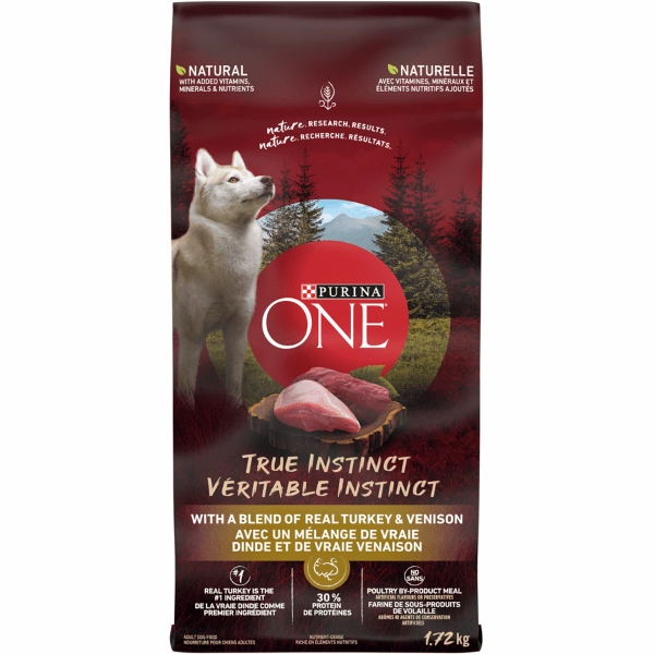 Purina ONE True Instinct Blend of Real Turkey & Venison Dry Dog Food
