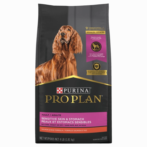 Purina Pro Plan Adult Sensitive Skin & Stomach Salmon & Rice Dry Dog Food