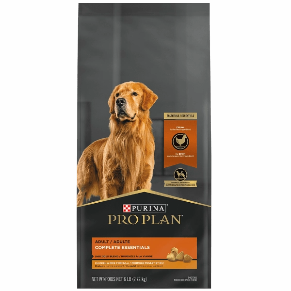 Purina Pro Plan Adult Shredded Blend Chicken & Rice Recipe Dry Dog Food