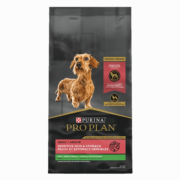 Purina Pro Plan Adult Small Breed Sensitive Skin & Stomach Salmon & Rice Dry Dog Food