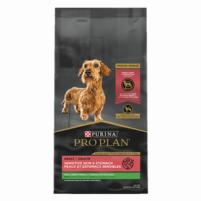 Purina Pro Plan Adult Small Breed Sensitive Skin & Stomach Salmon & Rice Dry Dog Food