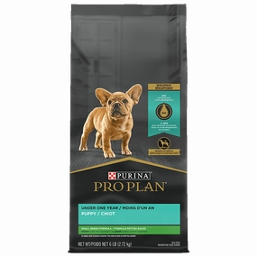 Purina Pro Plan Small Breed Chicken & Rice Formula Dry Puppy Food, 6lb