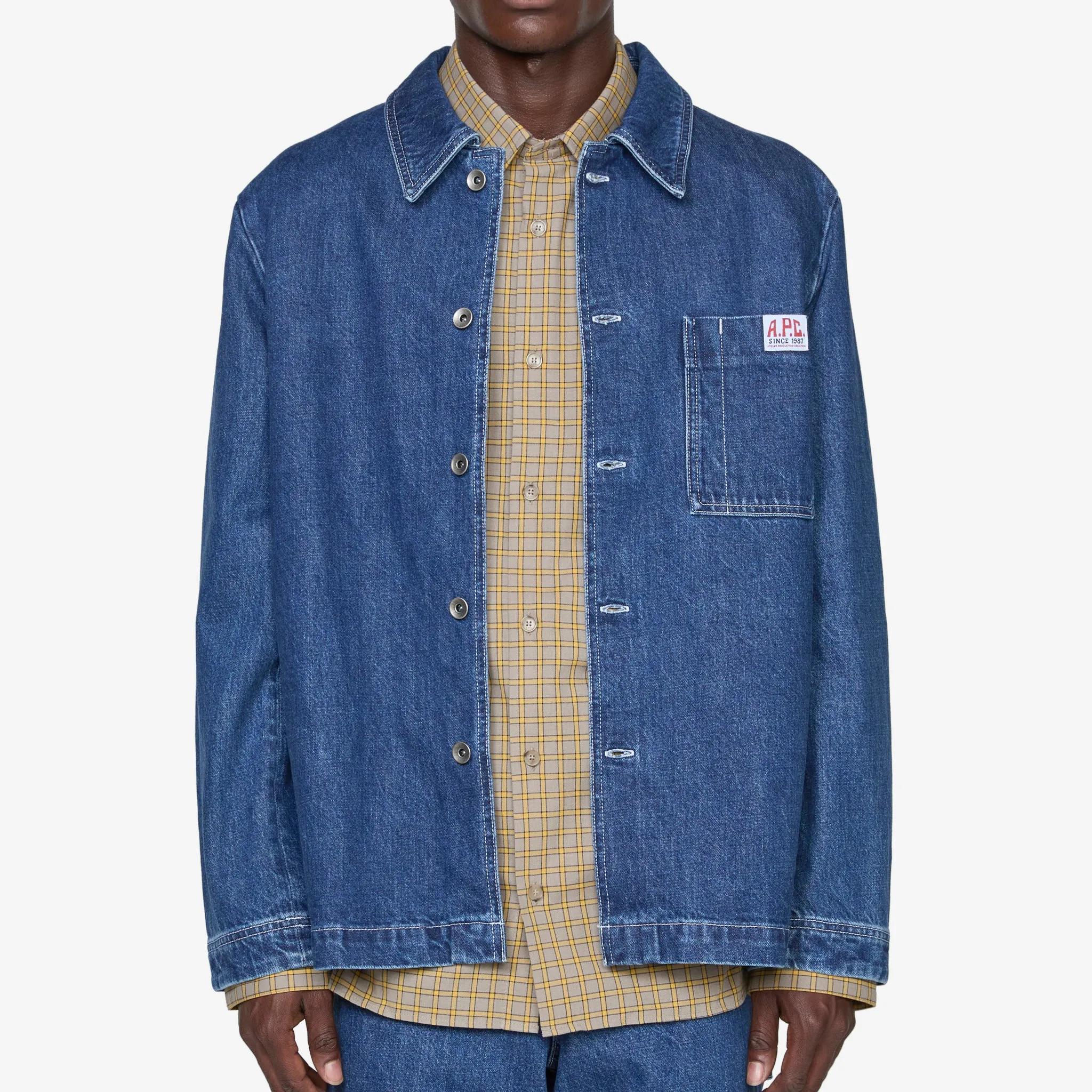 Ralph Jacket Washed Indigo A.P.C. Clothing