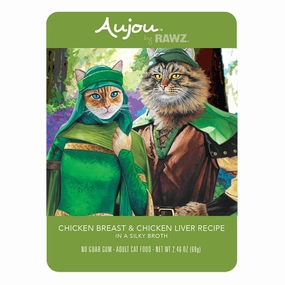 RAWZ Aujou Chicken & Chicken Liver Wet Cat Food