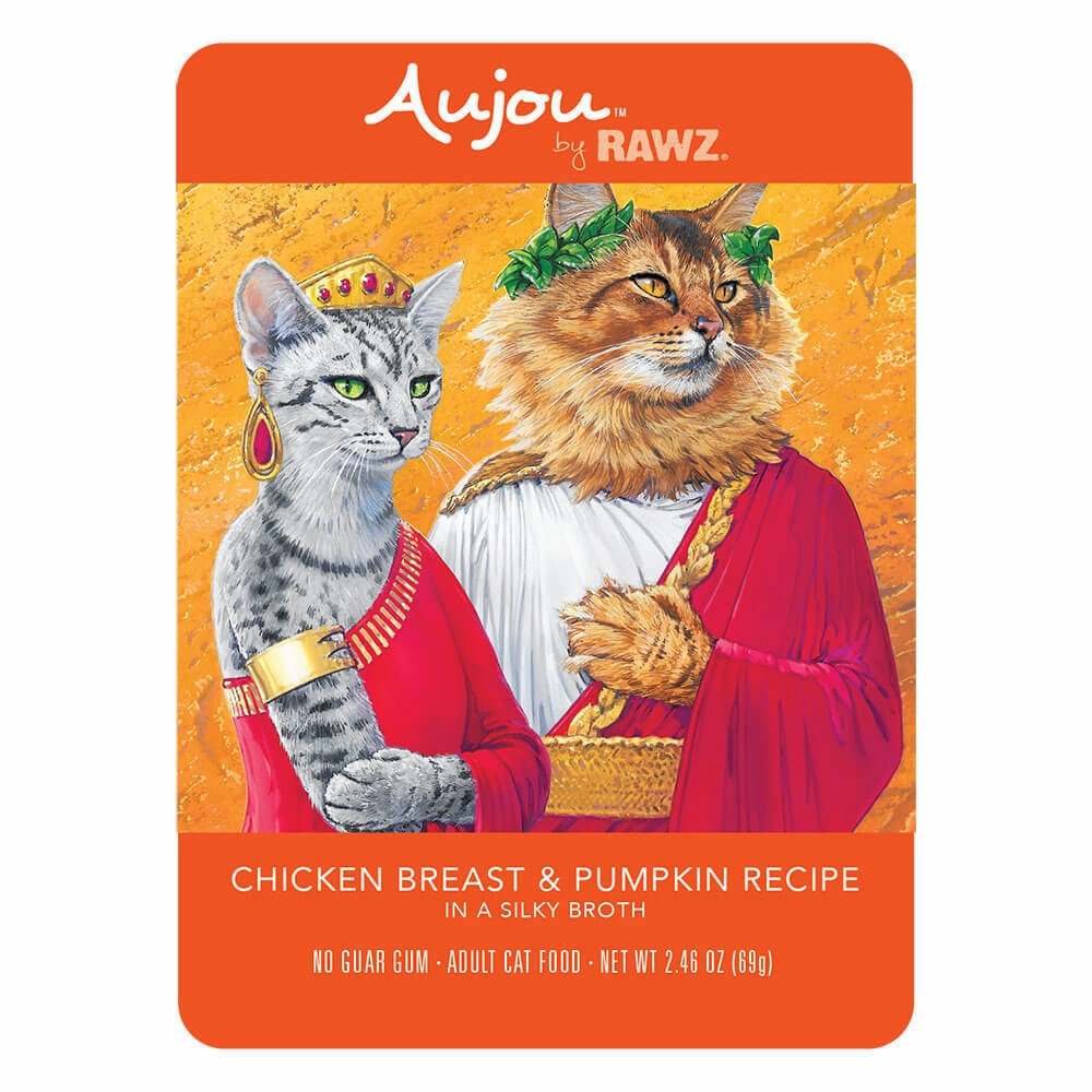 RAWZ Aujou Chicken & Pumpkin Wet Cat Food