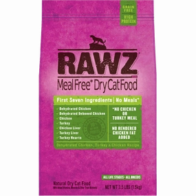 RAWZ Meal Free Dehydrated Chicken and Turkey Dry Cat Food
