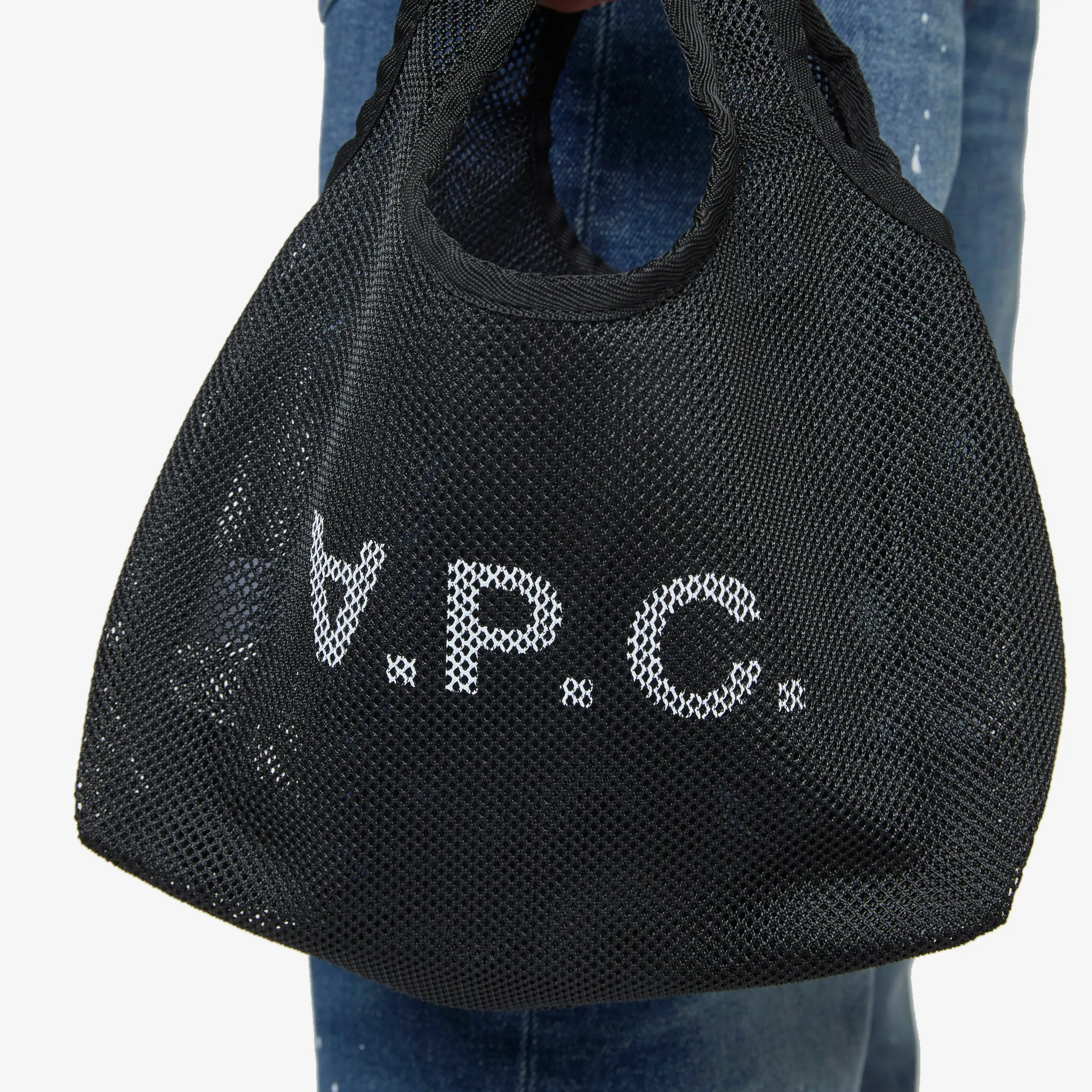 Rebound Shopping Bag Mini Black A.P.C. Clothing