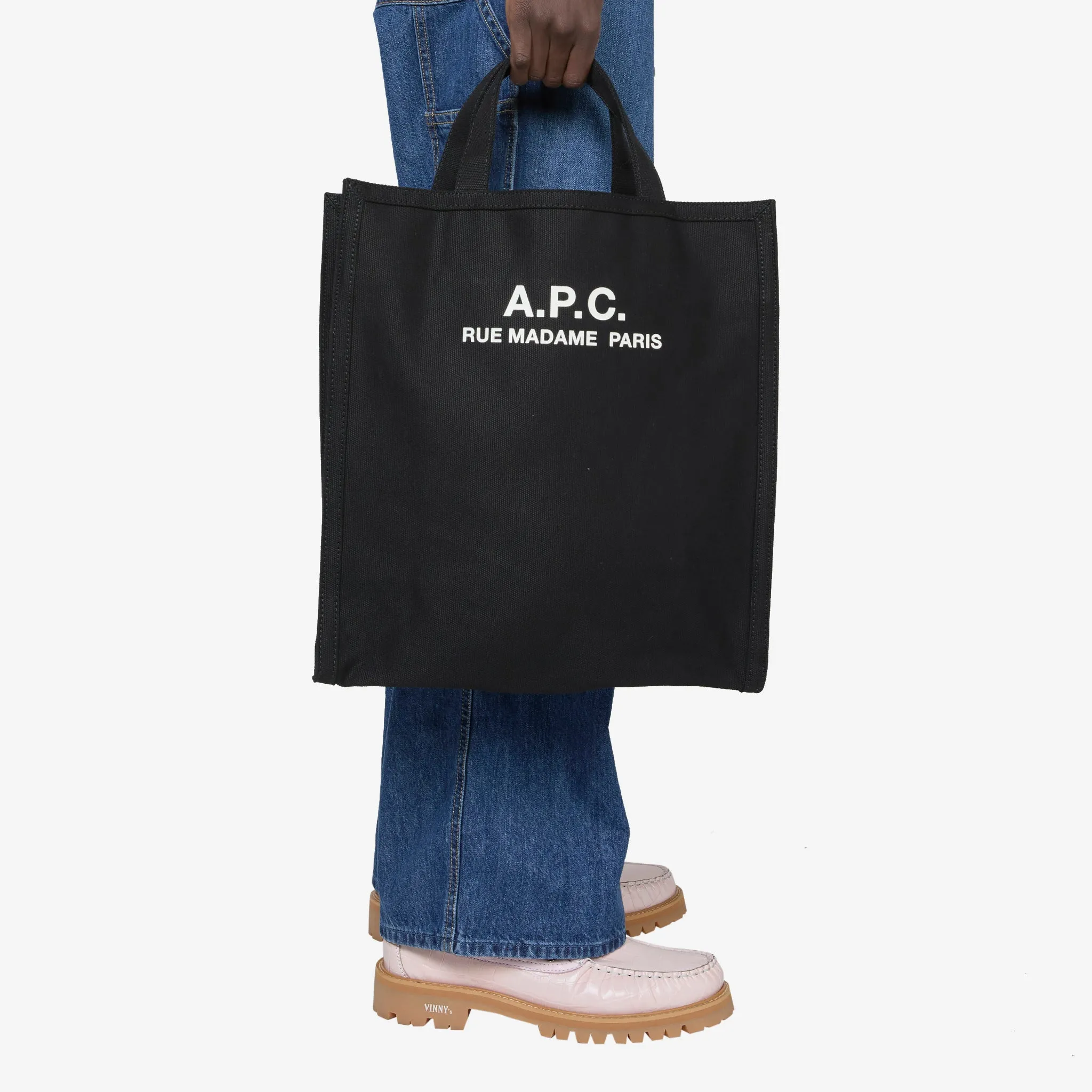 Recuperation Shopping Bag Black A.P.C. Clothing