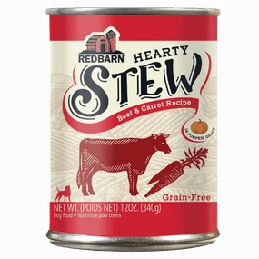 RedBarn Hearty Stew Beef & Carrot Recipe Canned Dog Food, 12oz