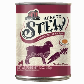 RedBarn Hearty Stew Lamb & Carrot Recipe Canned Dog Food, 12oz