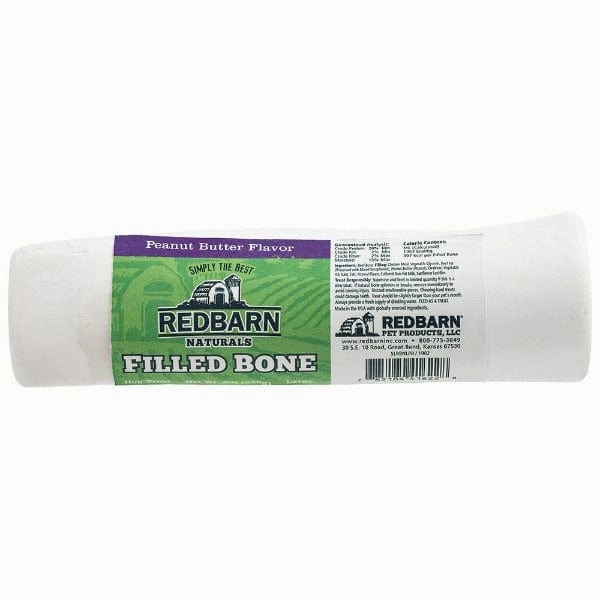 RedBarn Natural Filled Bone; Peanut Butter