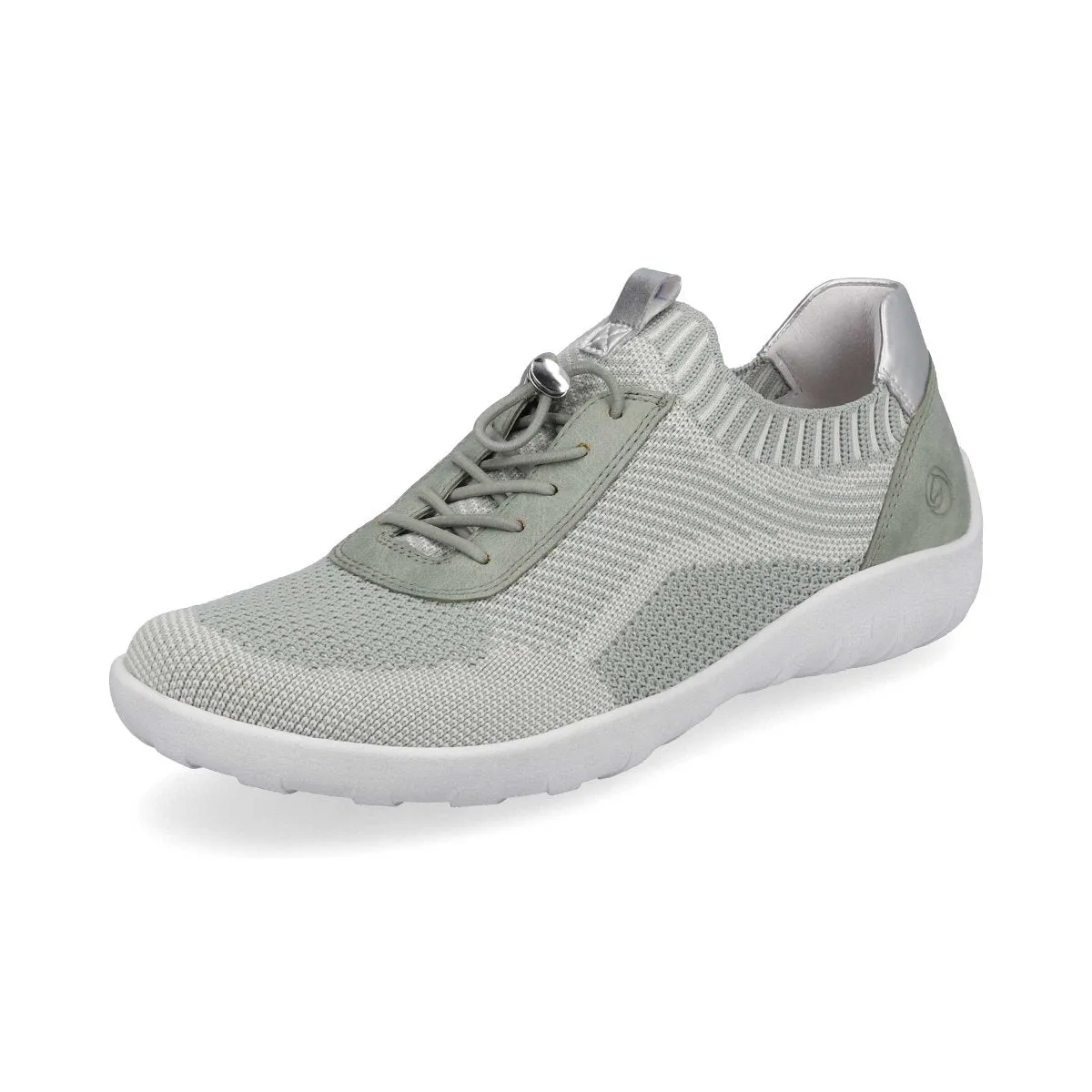 Rieker Women's R3518-52 Liv Mint/Silver Mesh Rieker Shoes