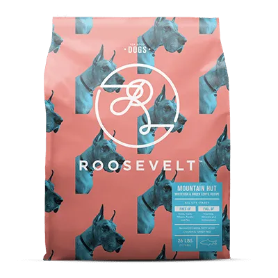 Roosevelt Mountain Hut Whitefish & Green Lentil Grain Free Recipe Dry Dog Food