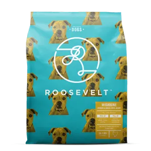 Roosevelt Wishbone Chicken and Green Lentil Grain Free Recipe Dry Dog Food