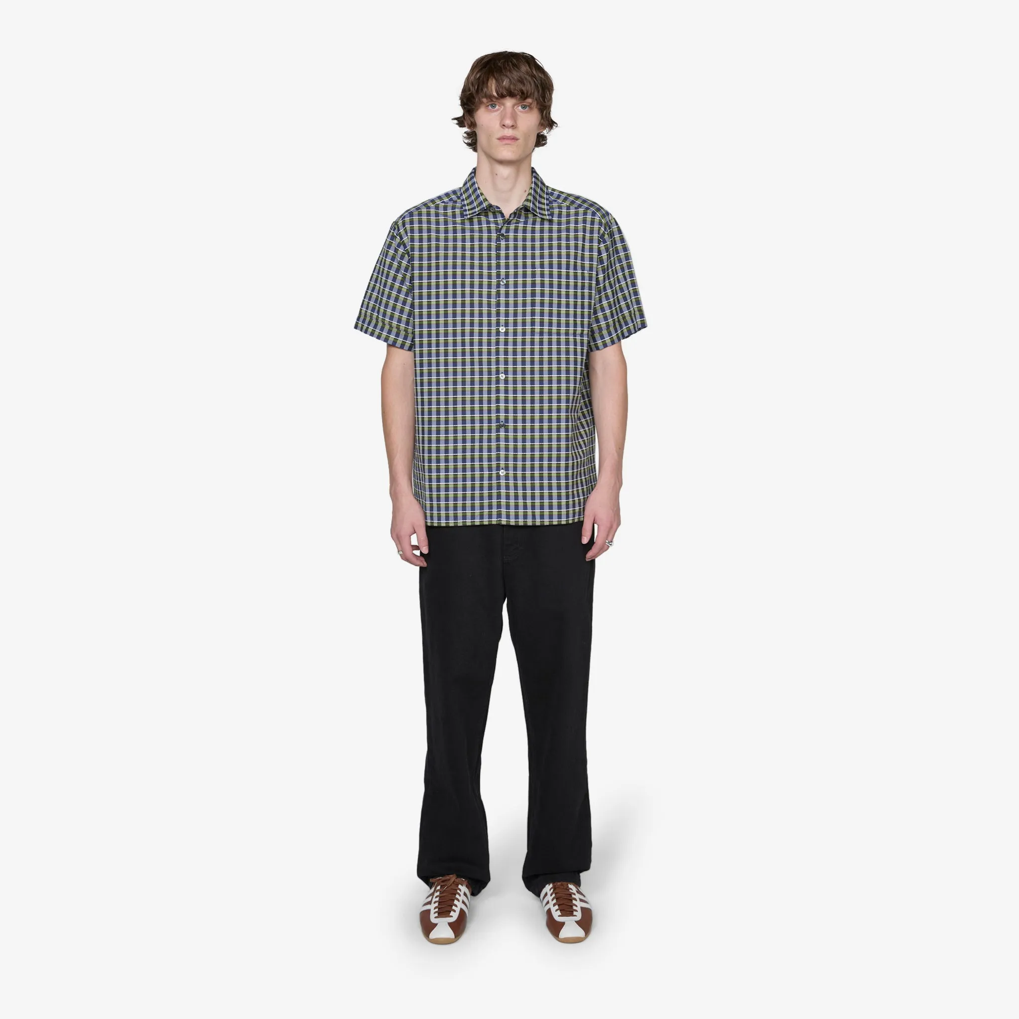 Ross Shirt Green A.P.C. Clothing