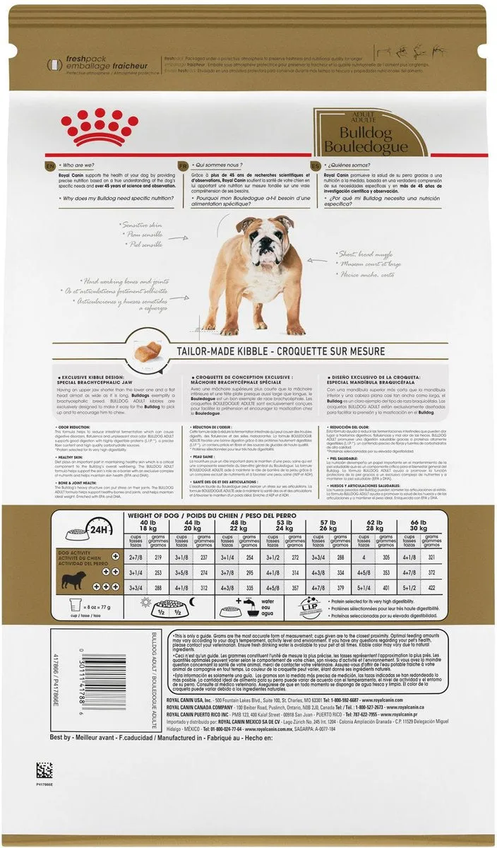 Royal Canin Adult Bulldog Dry Dog Food