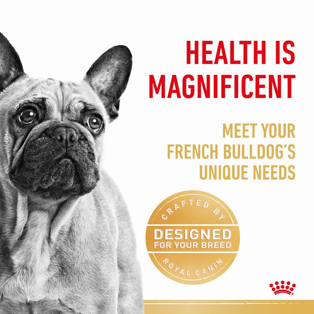 Royal Canin - French Bulldog Breed Adult Dog Dry Food (3kg)