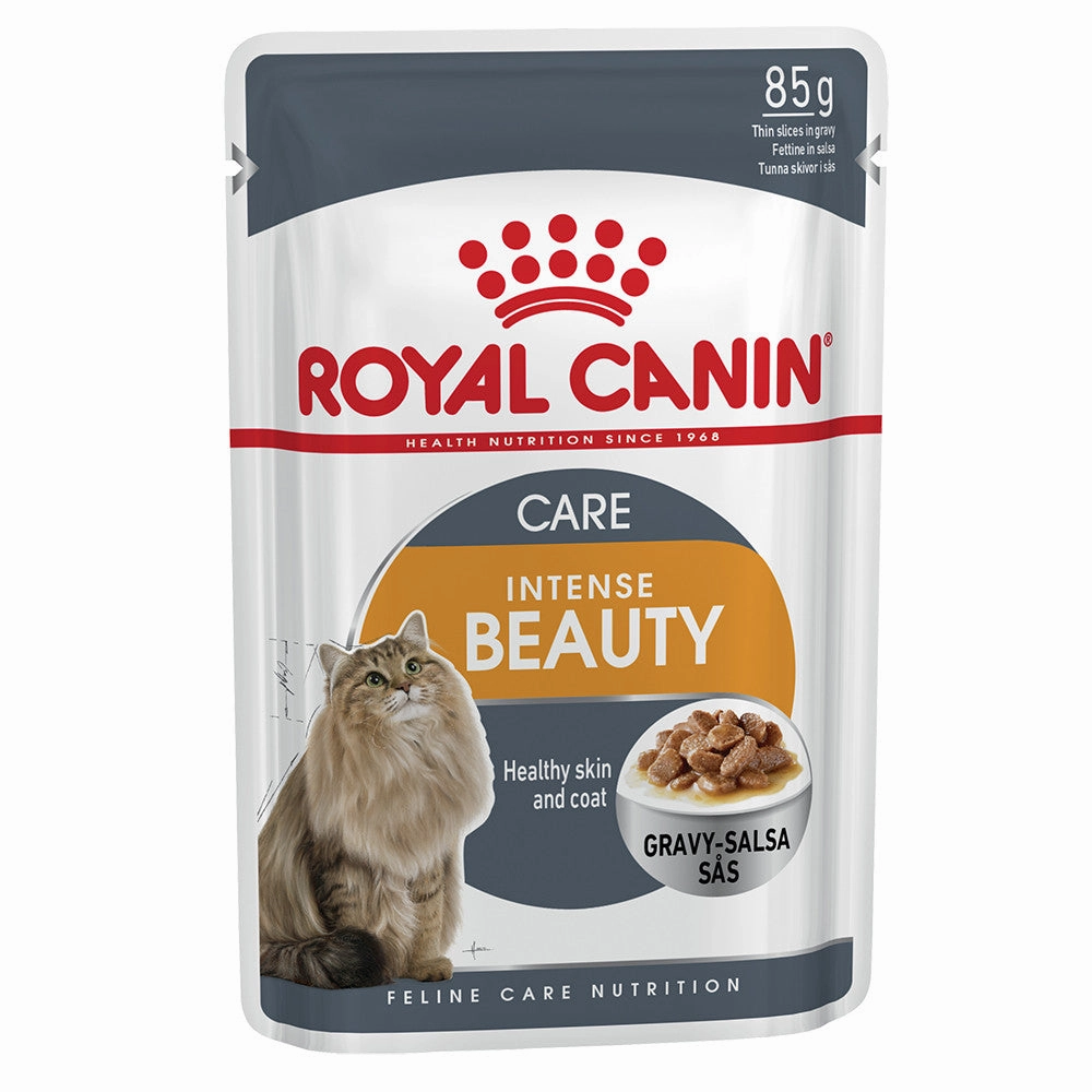 Royal Canin - Hair & Skin Care Gravy Adult Cat Wet Food (85g x 12pk)