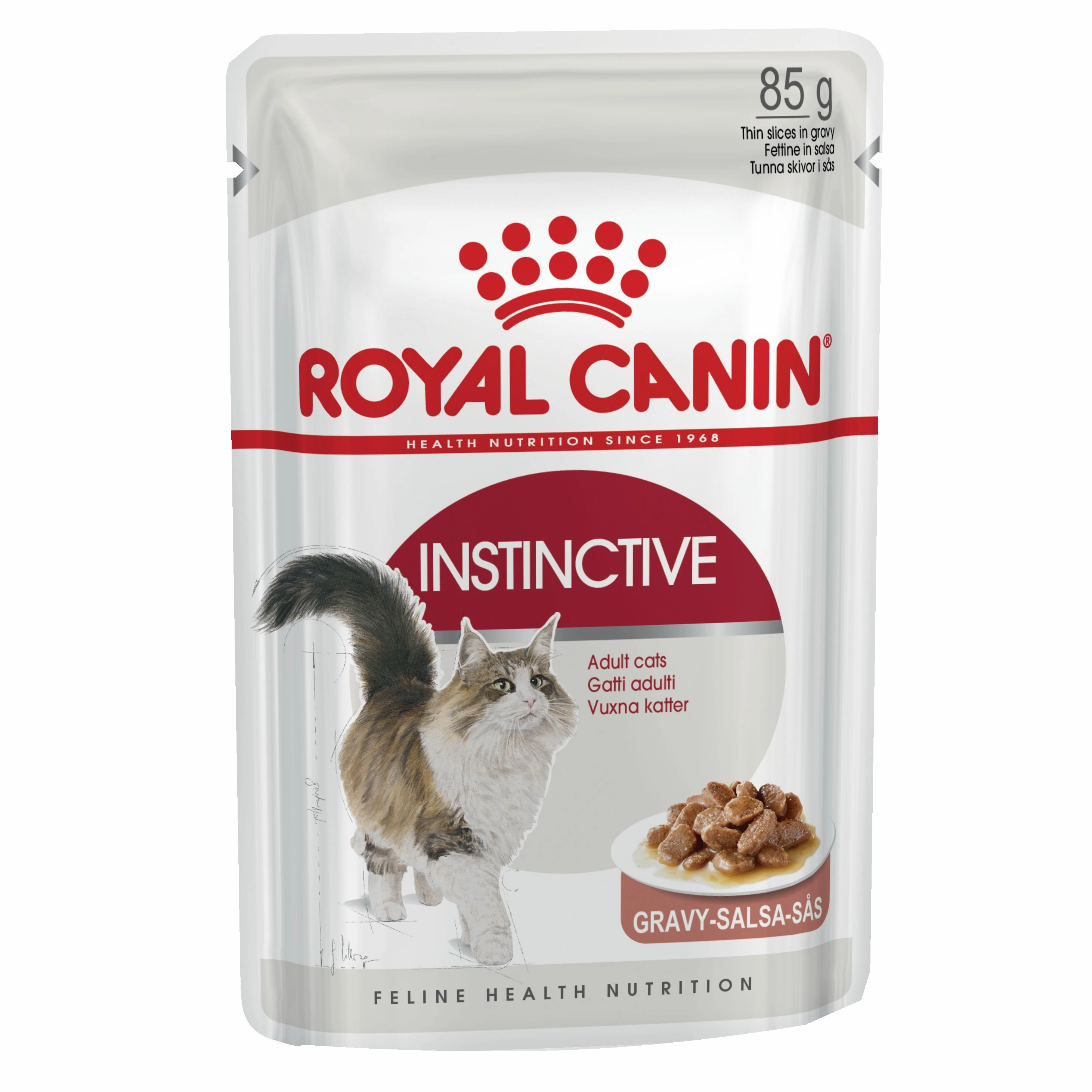 Royal Canin - Instinctive Gravy 12  Senior Cat Wet Food (85g x 12pk)