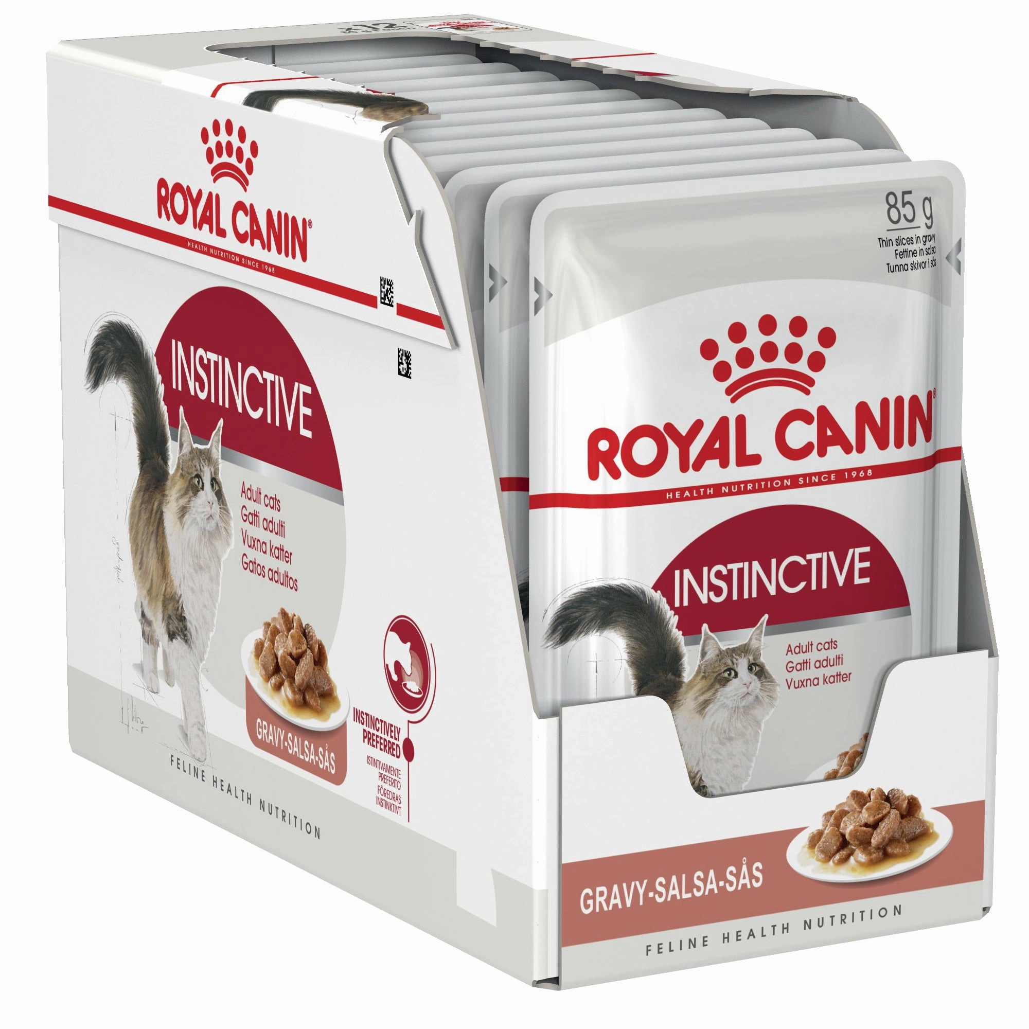 Royal Canin - Instinctive Gravy 12  Senior Cat Wet Food (85g x 12pk)