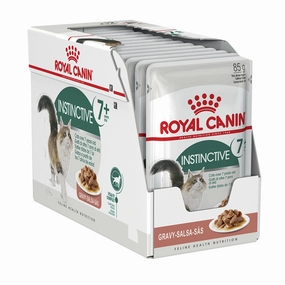 Royal Canin - Instinctive Gravy 7  Mature Cat Wet Food (85g x 12pk)