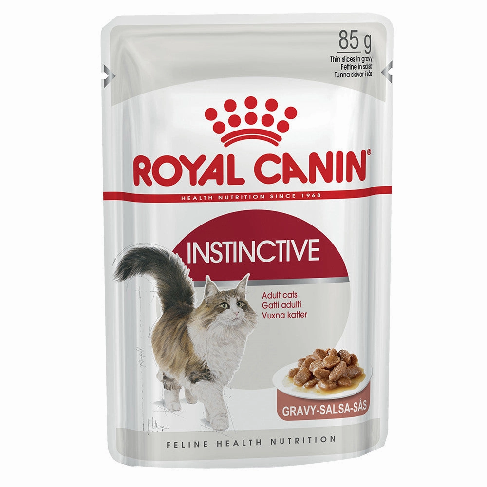 Royal Canin - Instinctive Gravy Adult Cat Wet Food (85g x 12pk)