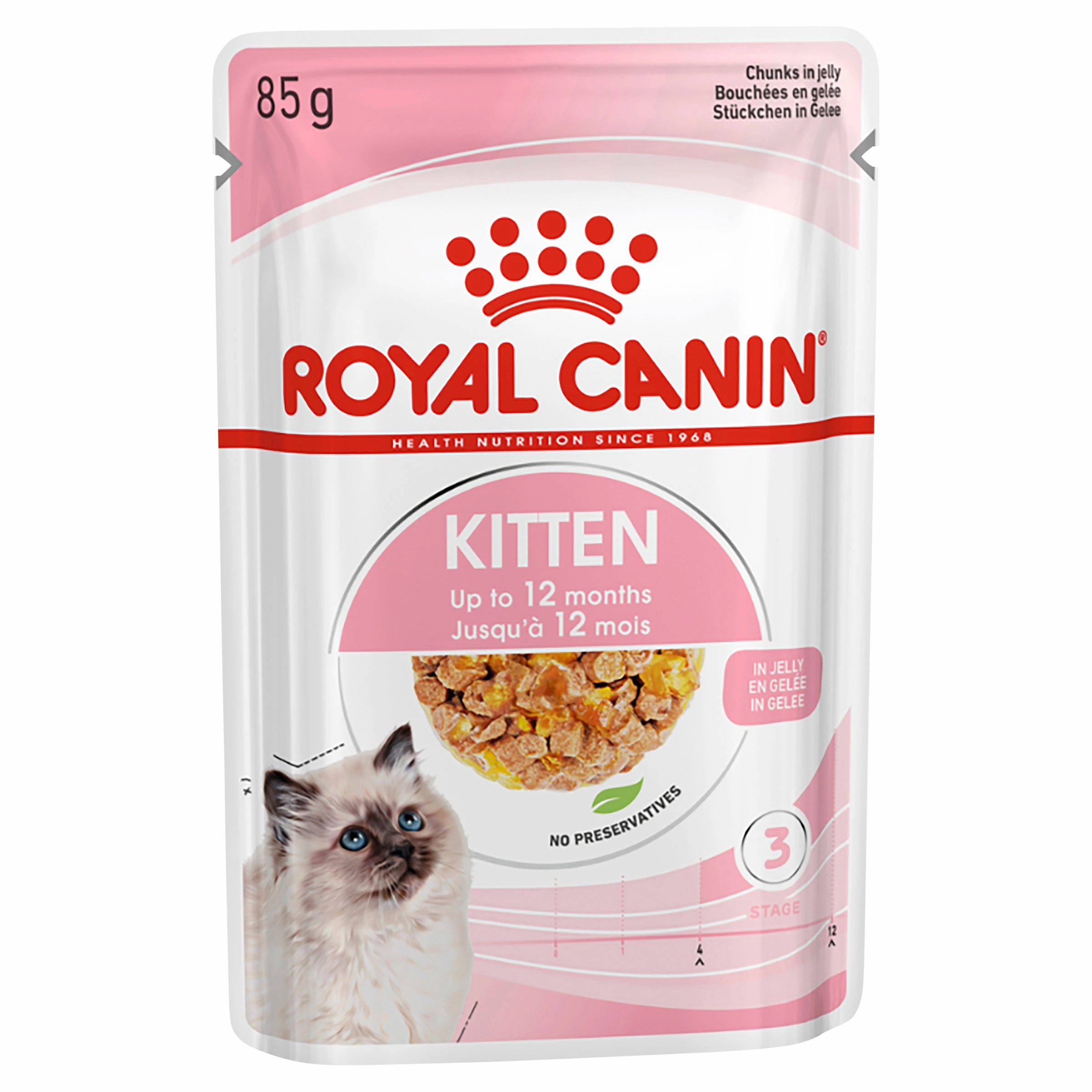 Royal Canin - Kitten in Jelly Cat Wet Food (85g x 12pk)