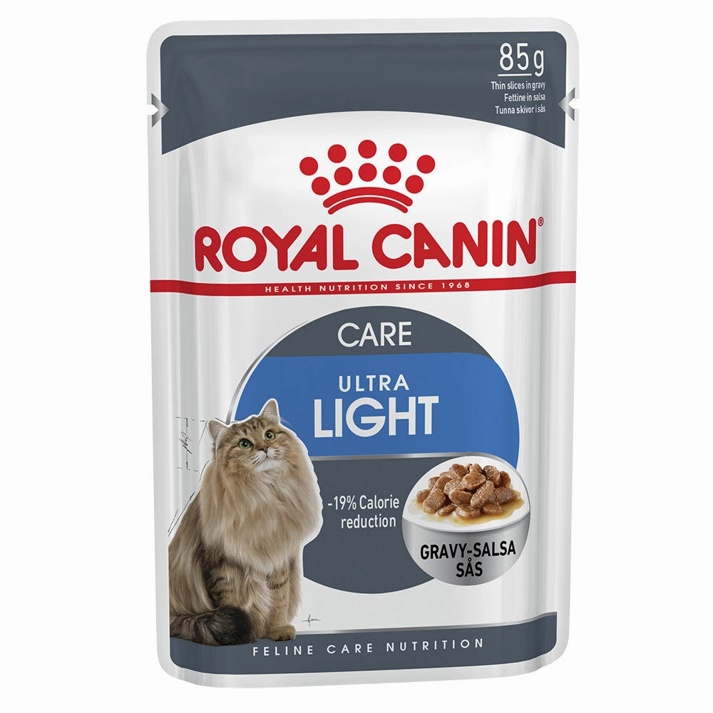 Royal Canin - Light Weight Care Gravy Adult Cat Wet Food (85g x 12pk)