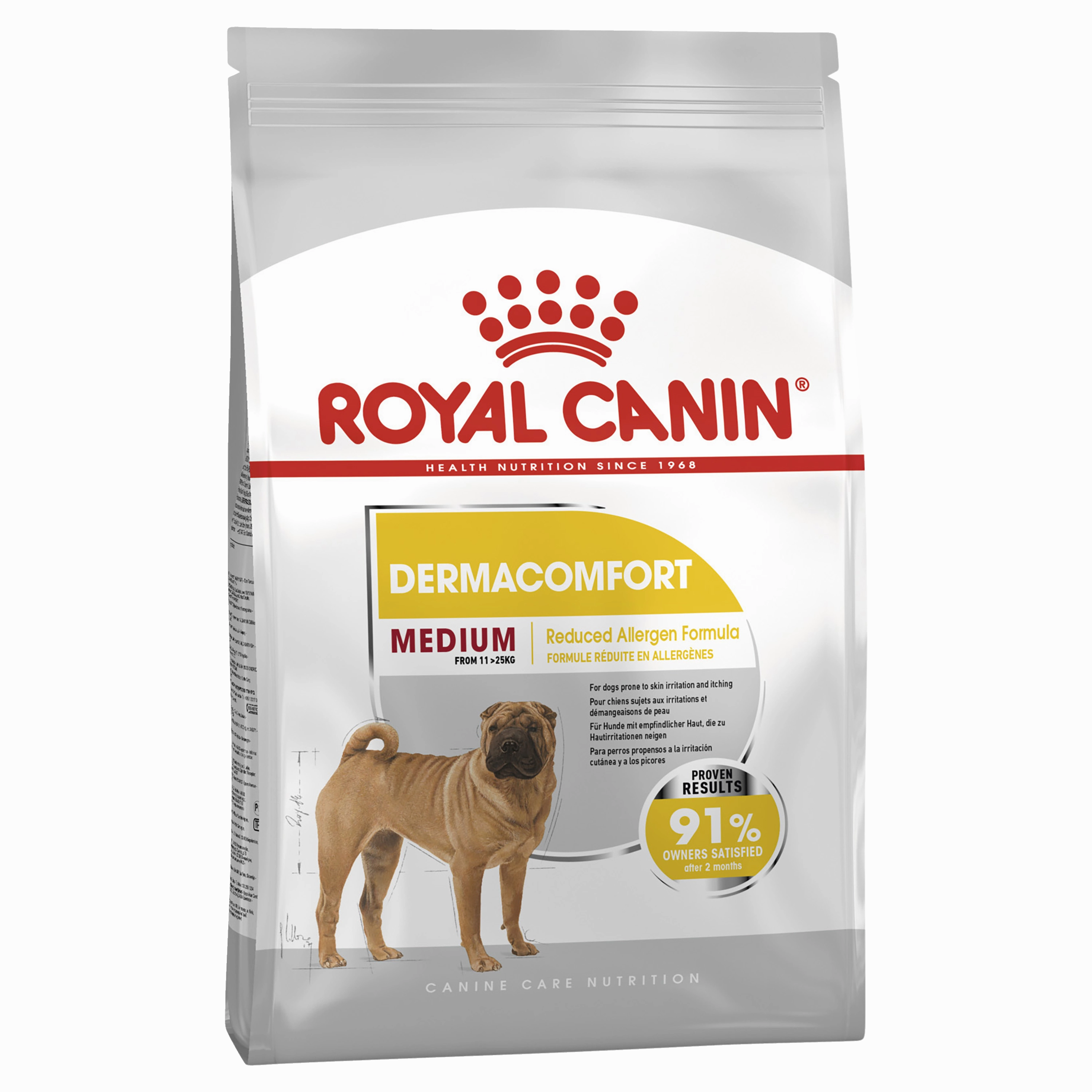 Royal Canin - Medium Adult Dermacomfort Dog Dry Food (3kg)