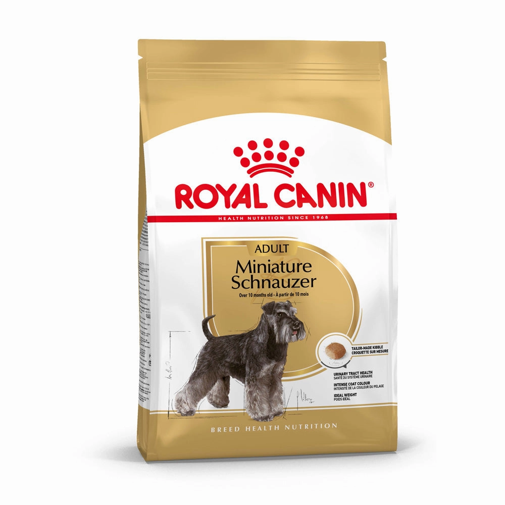 Royal Canin - Miniature Schnauzer Breed Adult Dog Dry Food (3kg)