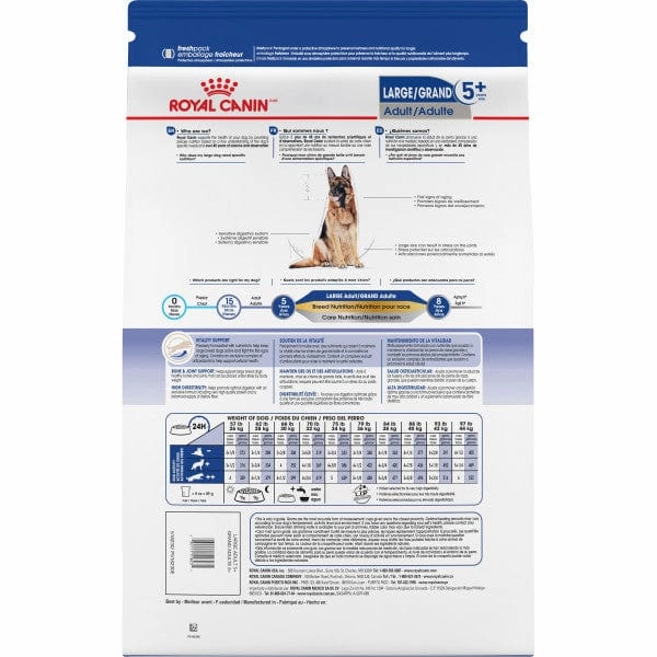 Royal Canin Large Adult 5  Dry Dog Food, 30lb