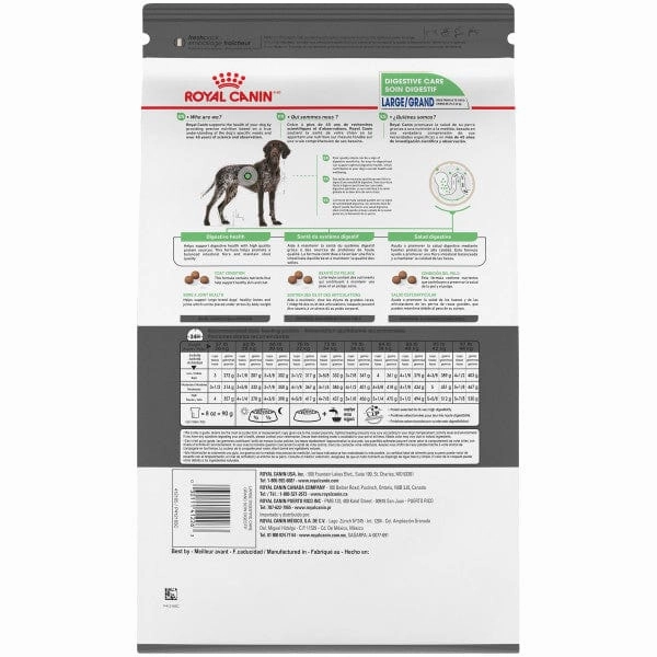 Royal Canin Large Adult Digestive Care Dry Dog Food, 30lb