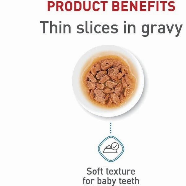 Royal Canin Medium Puppy Thin Slices in Gravy Canned Dog Food, 370g