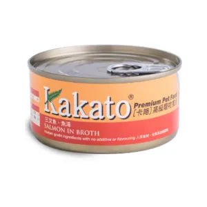 Salmon in Broth Dog & Cat Can