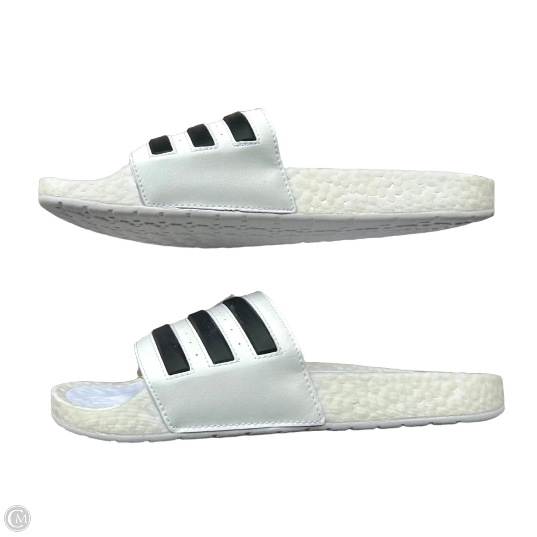Sandals Sport By Adidas In Black & White, Size: 13 adidas