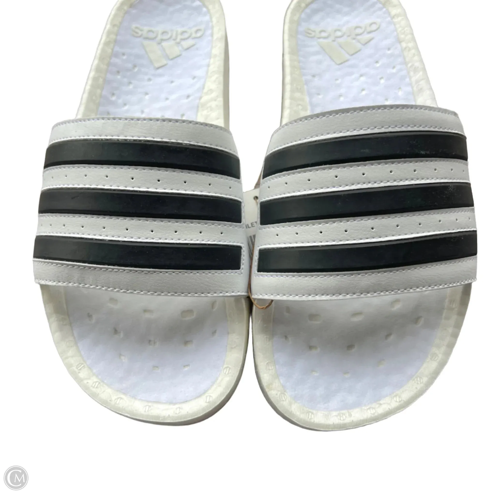 Sandals Sport By Adidas In Black & White, Size: 13 adidas