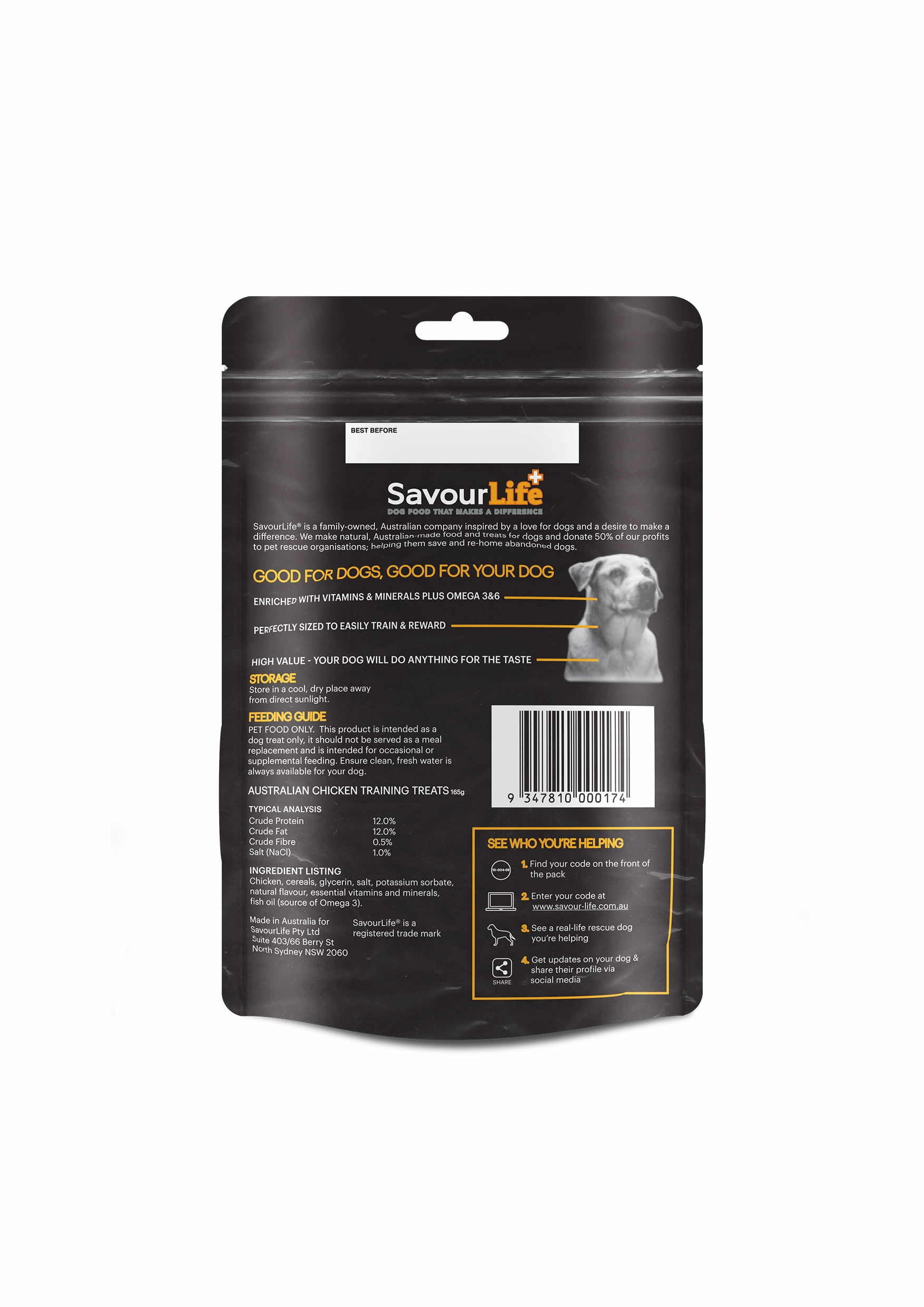 SavourLife - Australian Chicken Training Treats (165g)