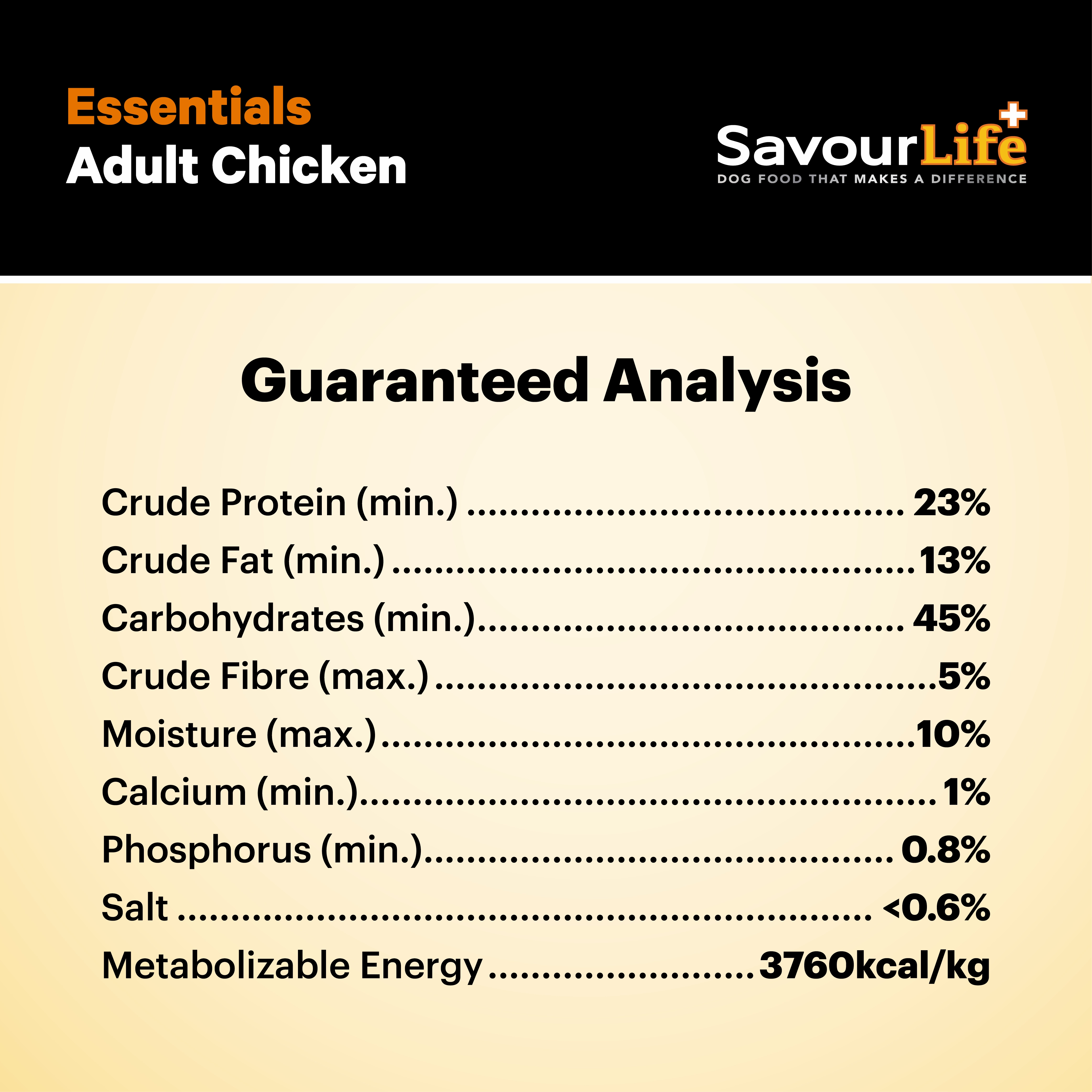 SavourLife - Essentials Chicken Dog Dry Food (15kg)