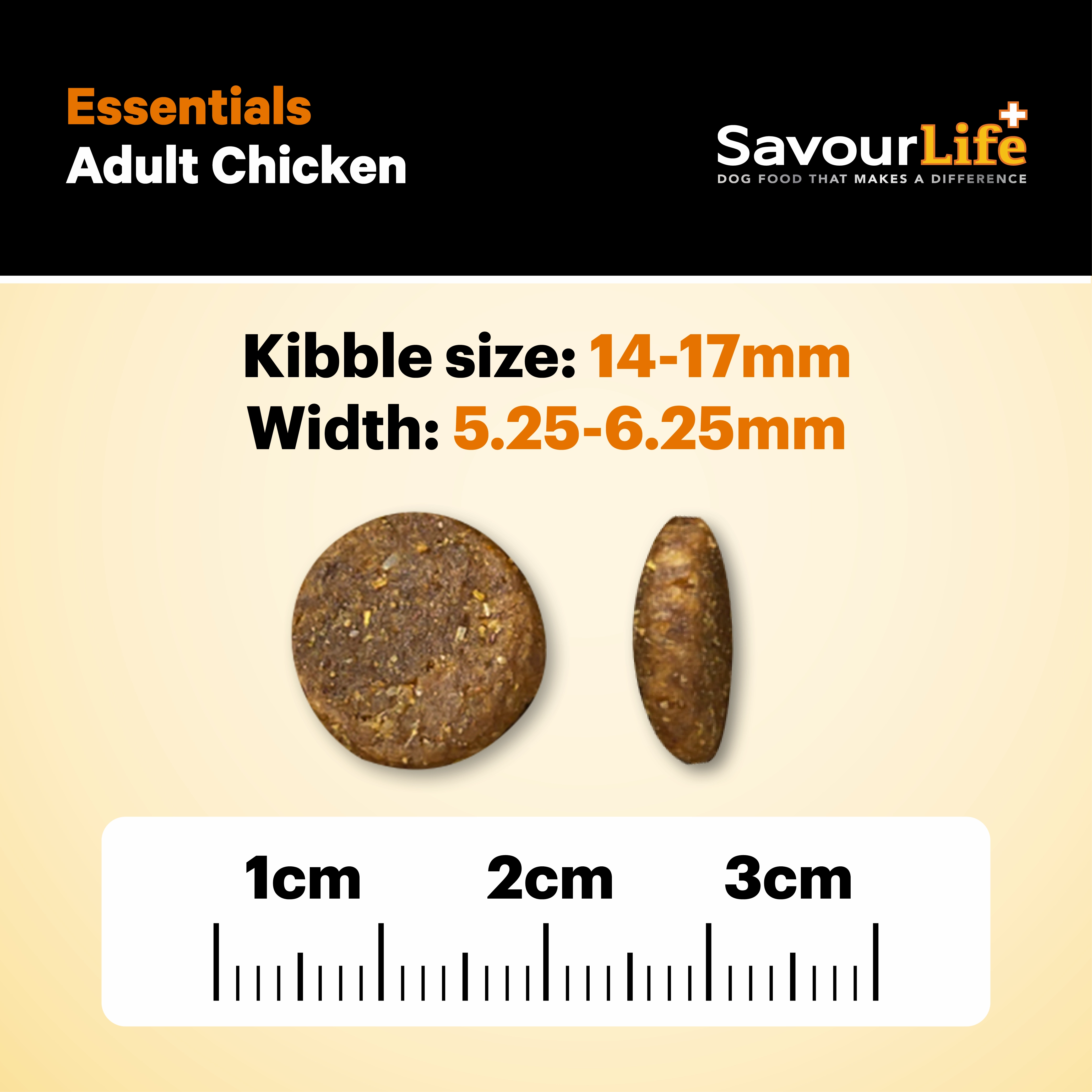 SavourLife - Essentials Chicken Dog Dry Food (3kg)