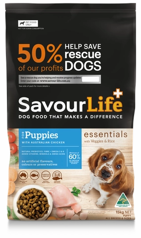 SavourLife - Essentials Chicken Puppy Dry Food (15kg)
