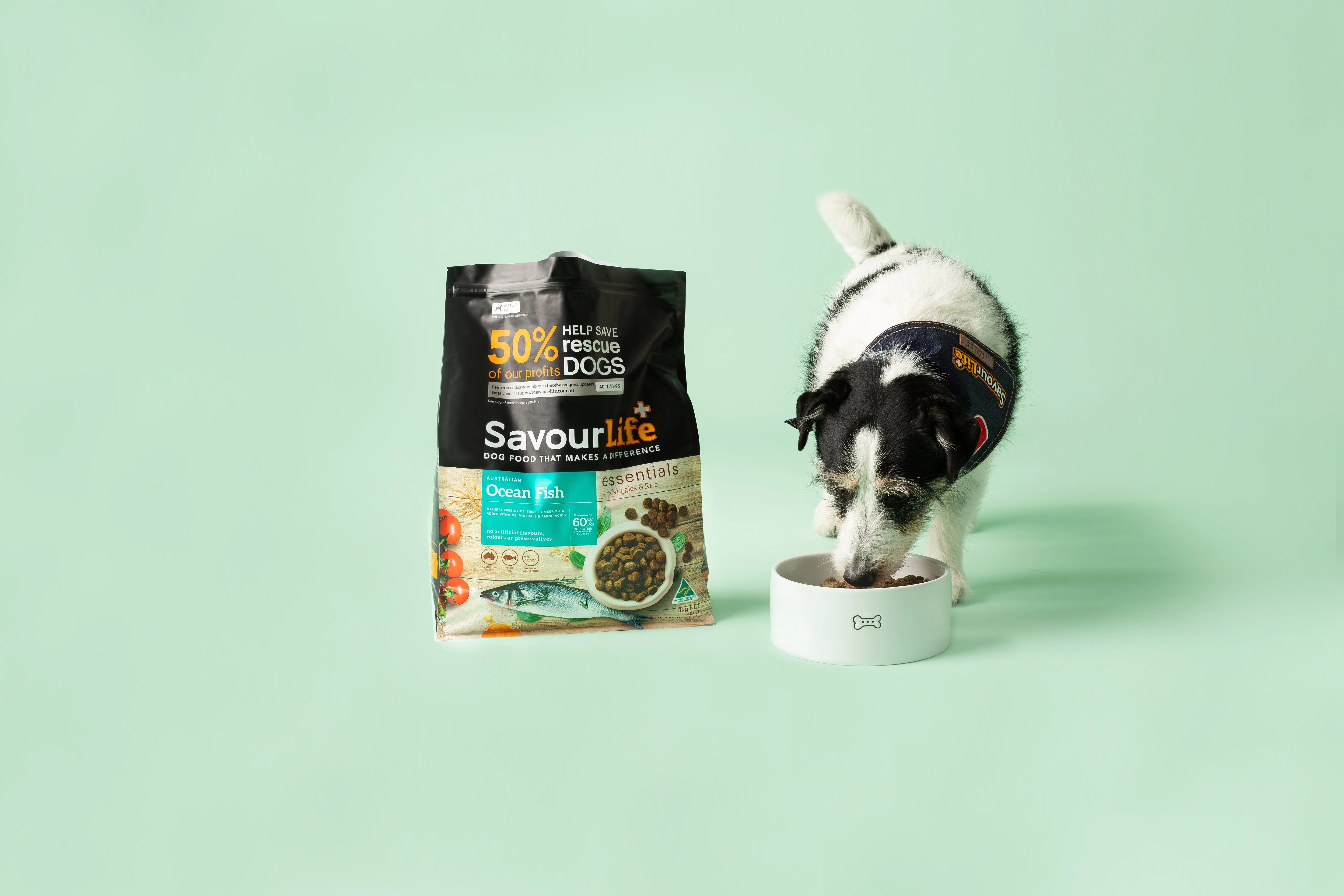 SavourLife - Essentials Ocean Fish Dog Dry Food (3kg)