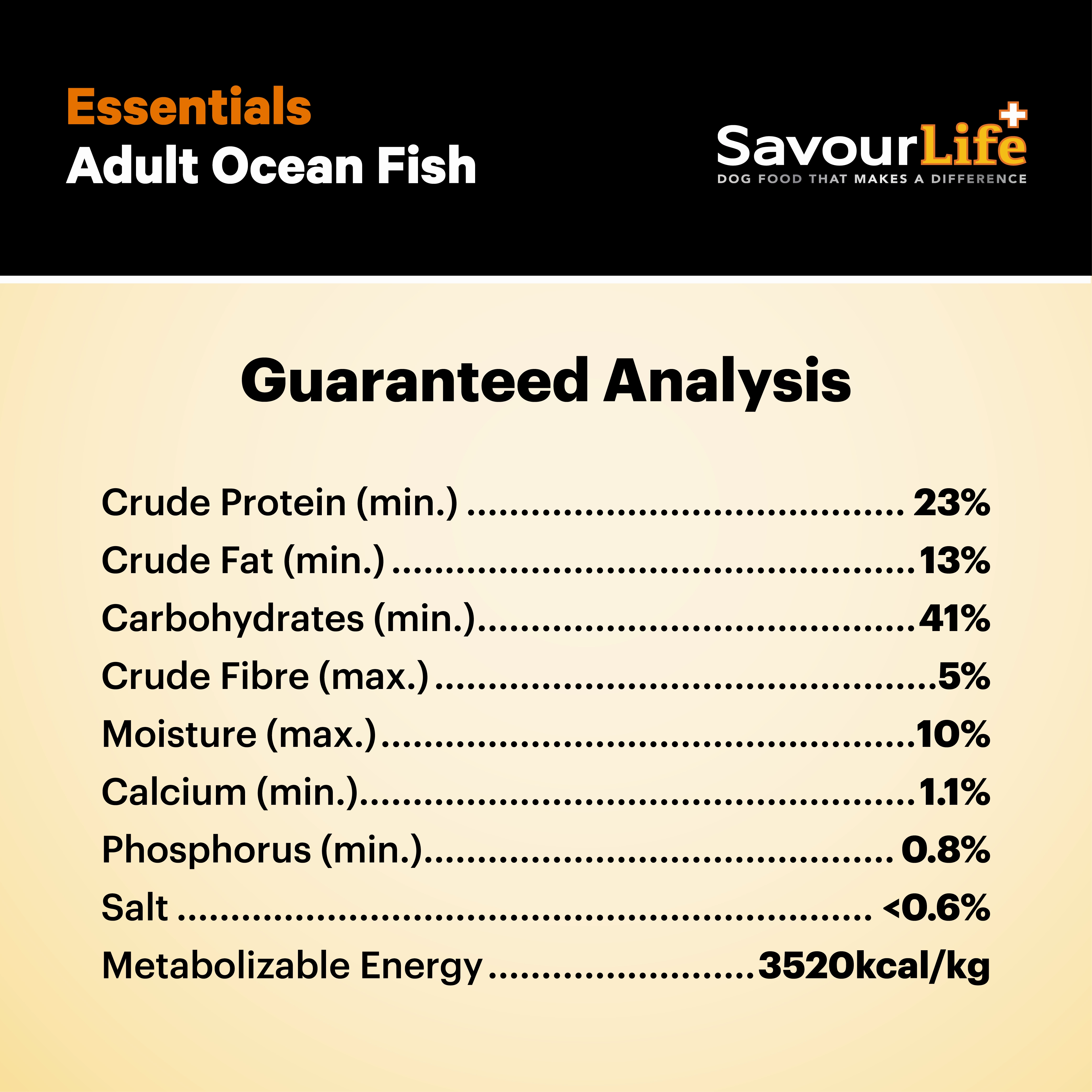 SavourLife - Essentials Ocean Fish Dog Dry Food (3kg)