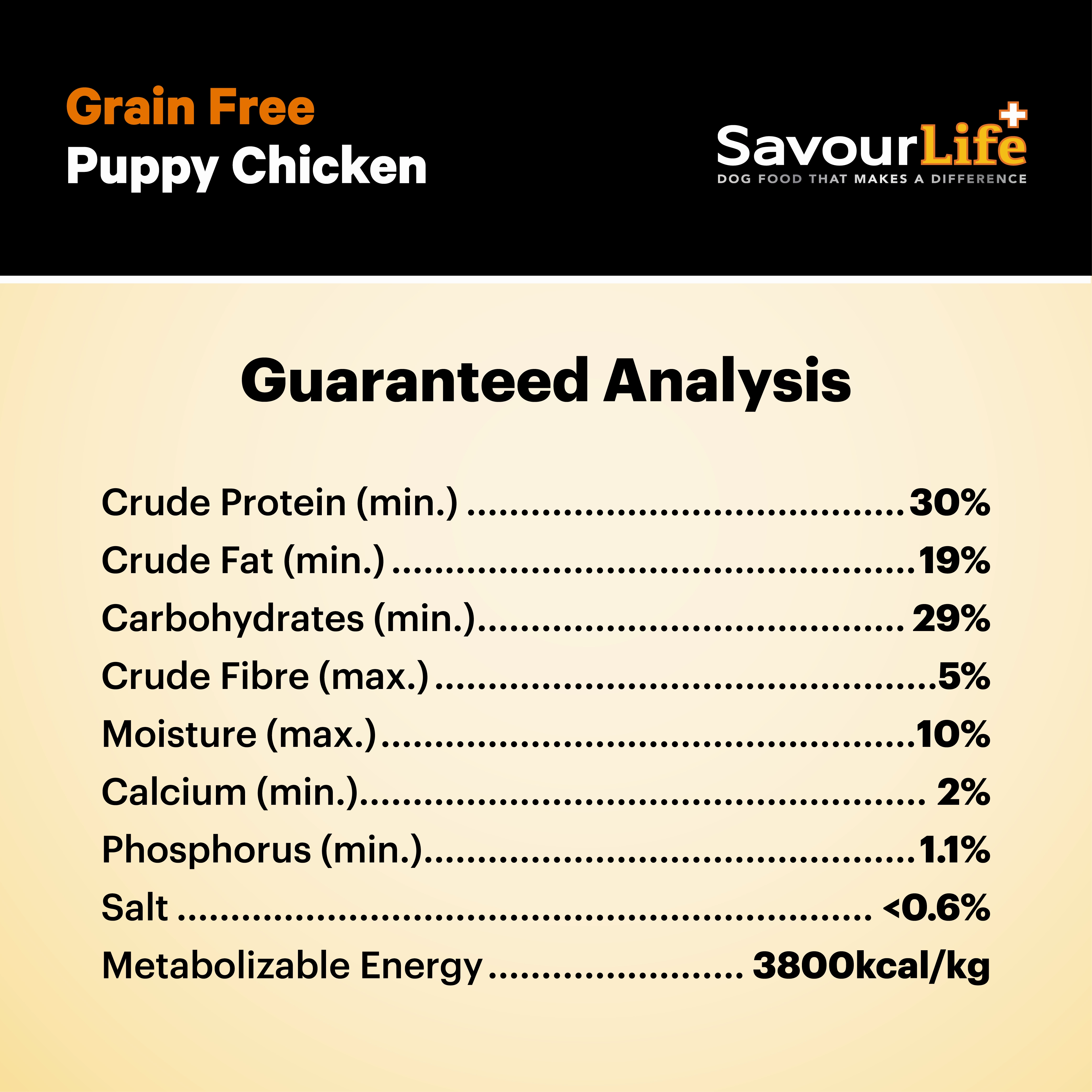 SavourLife - Grain Free Chicken Puppy Dry Food (10kg)