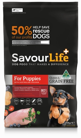 SavourLife - Grain Free Chicken Puppy Dry Food (10kg)