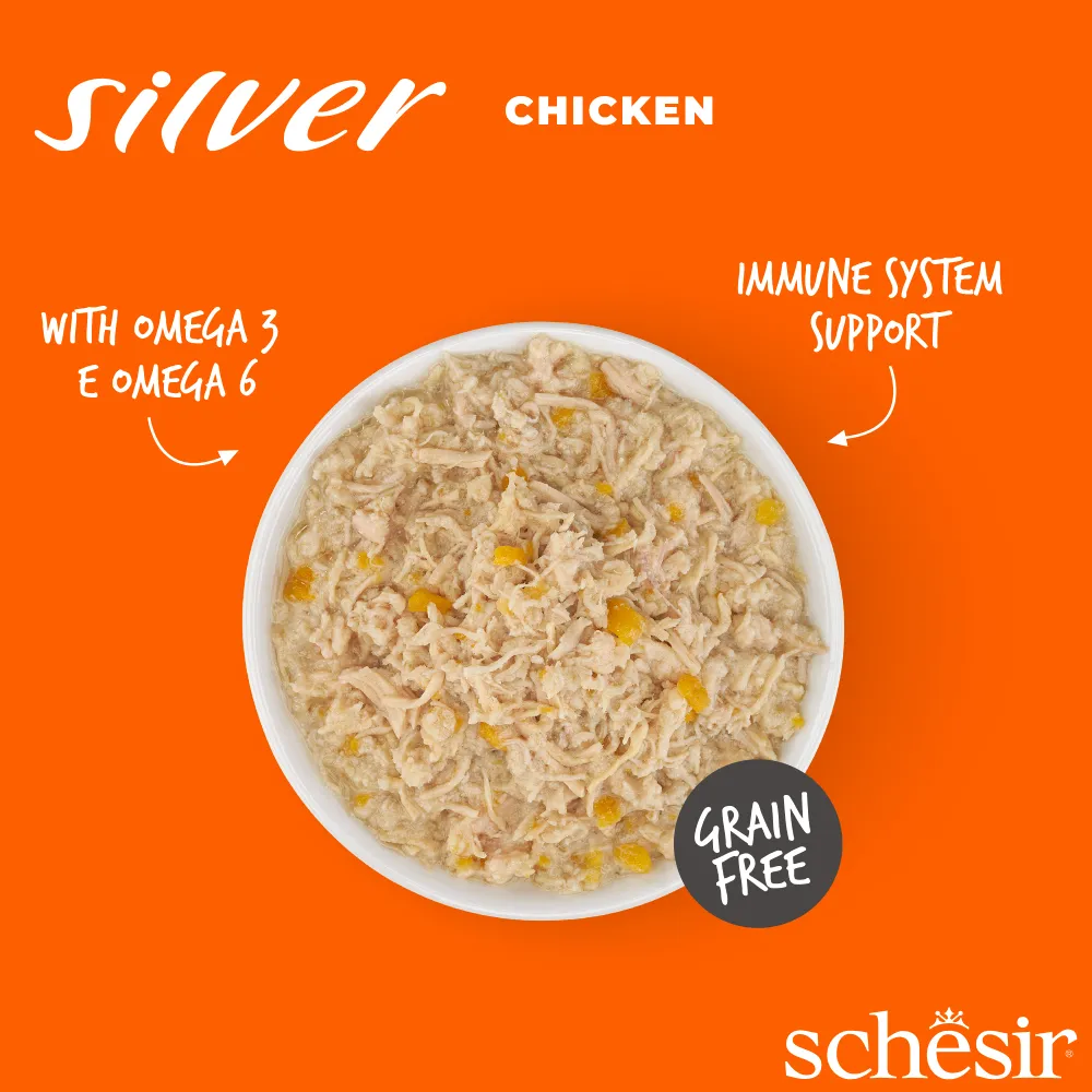 Schesir Cat Silver Chicken 70g