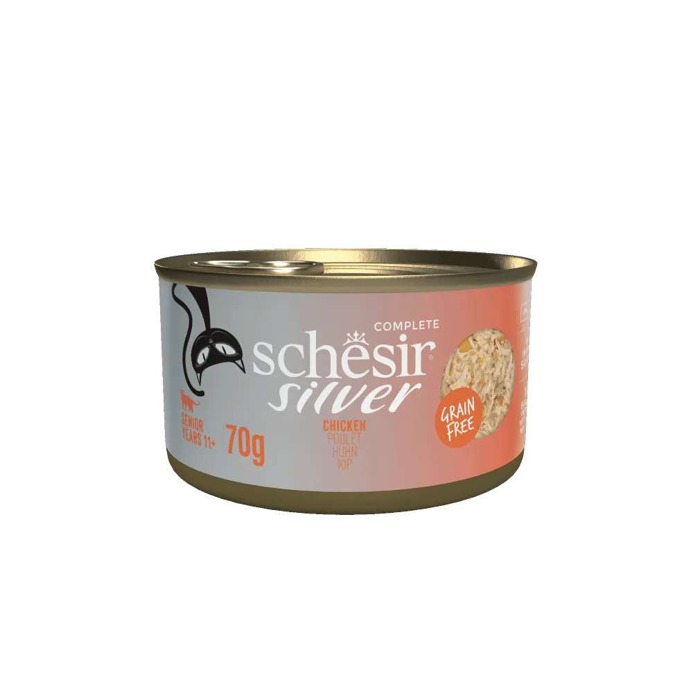 Schesir Cat Silver Chicken 70g